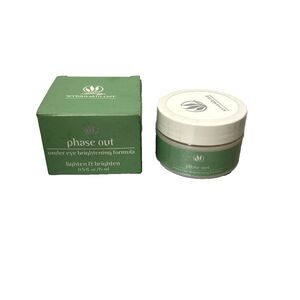 Serious Skincare Phase Out Under Eye Brightening Formula Eye Cream 0.5 oz Sealed